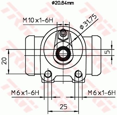 Citroen Ax 1986-1998 Arası 1.3 Sport TRW Marka Fren Silindiri
