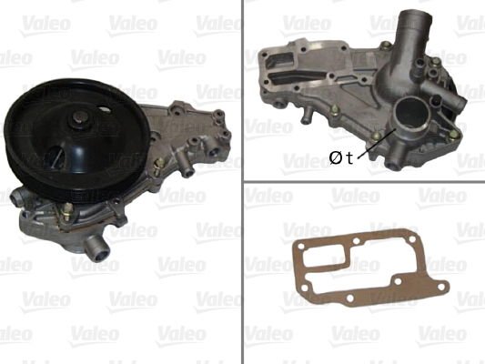 Renault Express 1985-2001 Arası 1.4, 1.4 Cat Valeo Marka Devirdaim Su Pompası