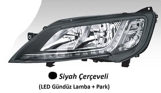 Ducato III 2014- Sol Far Ledli Siyah Ayfar AYF-505217
