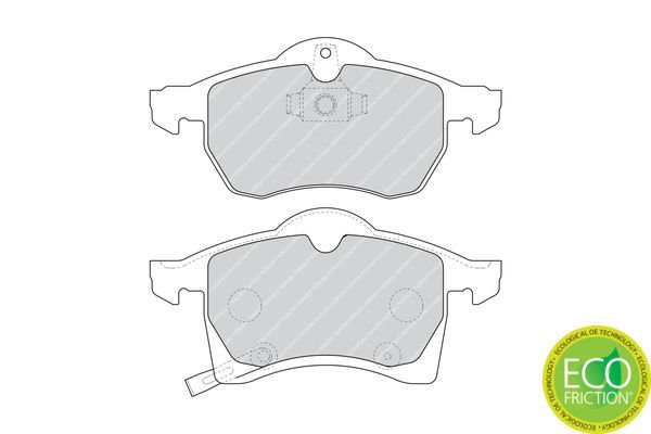 Opel Astra 1998-2014 Arası 1.6 16V Ferodo Marka Ön Balata