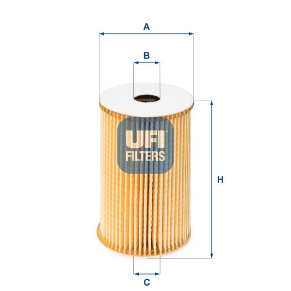 Seat Cordoba 2002-2009 Arası 1.2 Ufi Marka Yağ Filtresi