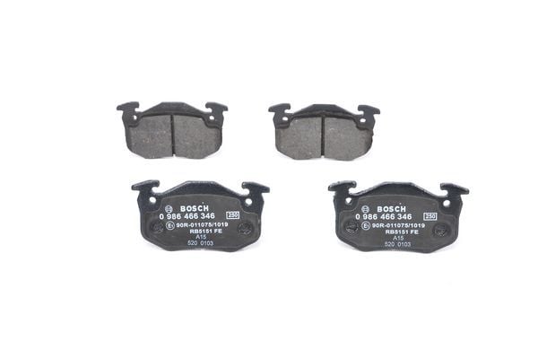 Renault Twingo 1993-2012 Arası 1.2 Bosch Marka Ön Balata Fişli