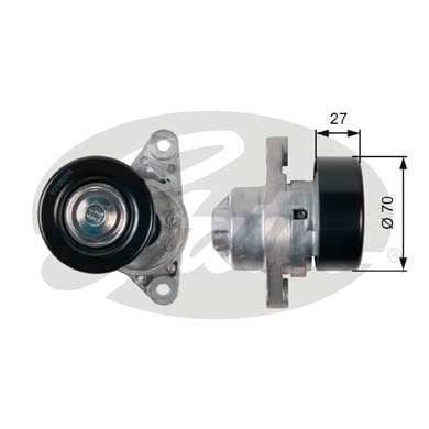 Chevrolet Epica 2004-2011 Arası 2.0, 2.5 Gates Marka Vantilatör Kayış Gergi Rulmanı