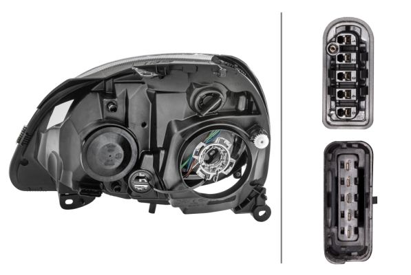 Renault Clio 1998-2016 Arası 1.4 16V Sağ Sinyalli Hella Marka Far