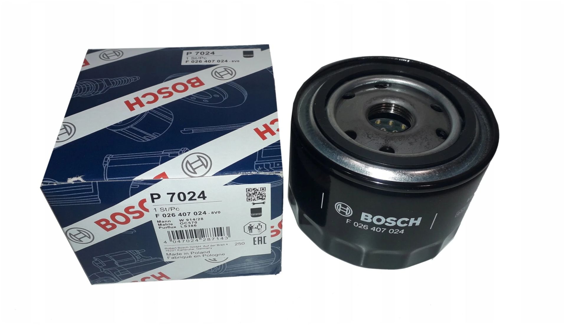 Ducato II 2.3 Mtj Yağ Filtresi Bosch BOS-F026407024