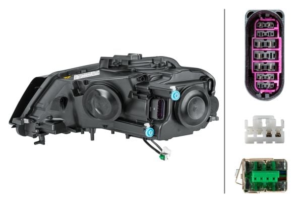 Audi A3 2003-2015 Arası 1.4 TFSI Sağ Xenon Hella Marka Far