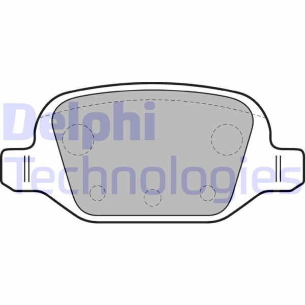 Fiat Punto 1999-2012 Arası 1.8 130 HGT, 1.9 JTD Delphi Marka Arka Balata
