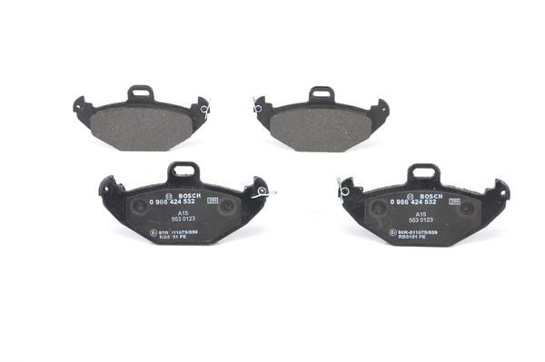 Renault Laguna 1993-2002 Arası 2.0 16V Bosch Marka Arka Balata