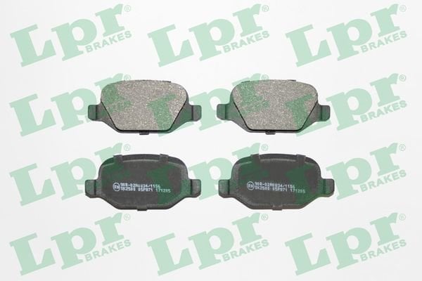 Alfa Romeo 156 1997-2006 Arası 1.6 16V T.SPARK, 1.6 16V T.SPARK. LPR Marka Arka Balata