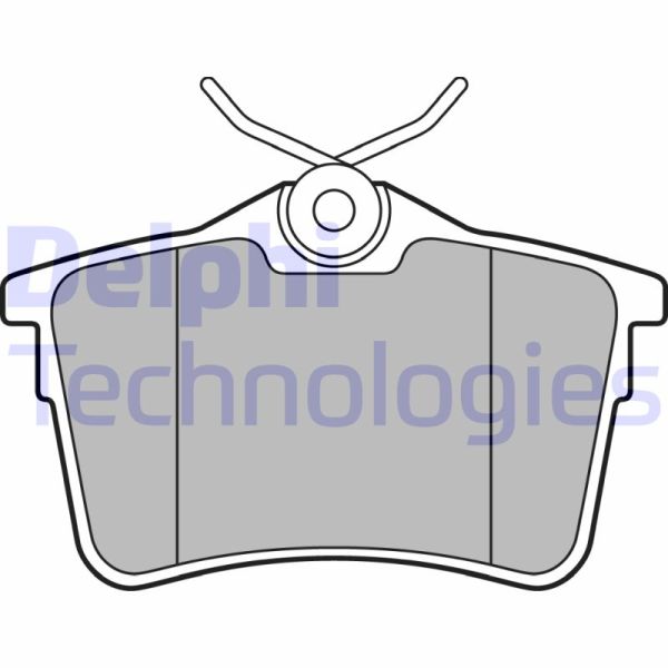 Citroen Berlingo 2008-2012 Arası 1.6 HDi 90 Delphi Marka Arka Balata