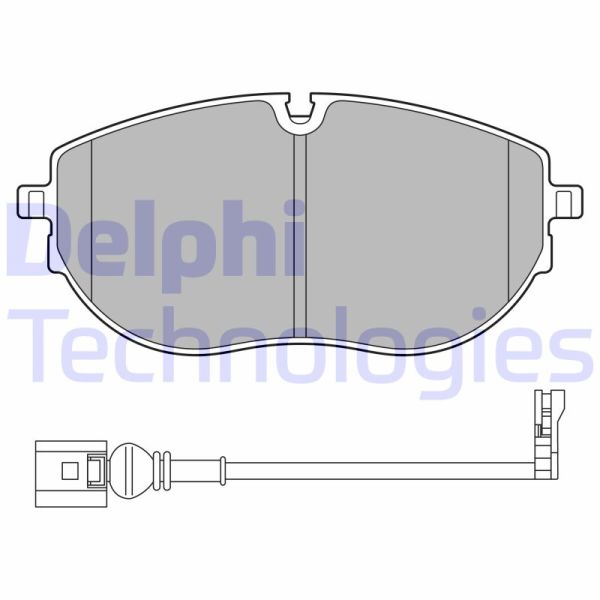Volkswagen Caravelle 2015-2019 Arası 2.0 TDI, 2.0 TDI 4motion Delphi Marka Ön Balata