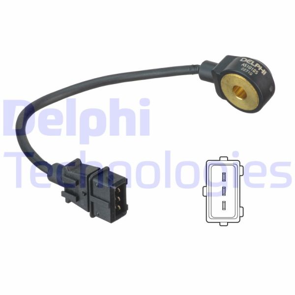 Peugeot 406 1995-2005 Arası 1.8 16V, 2.0 16V Delphi Marka Vuruntu Sensörü
