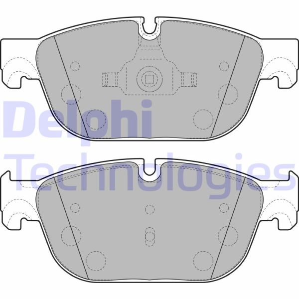 Citroen C6 2005-2012 Arası 3.0 HDi Delphi Marka Ön Balata
