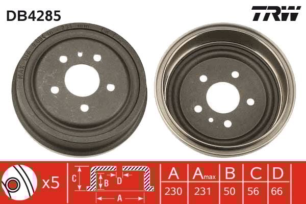Opel Vectra 1995-2004 Arası 2.0 DI 16V TRW Marka Kampana