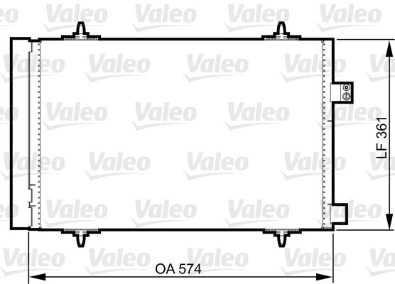 Peugeot 508 2010-2018 Arası 2.0 HDi Valeo Marka Klima Radyatörü