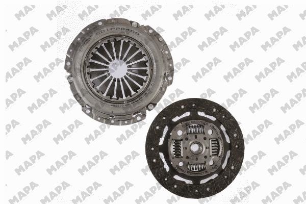 Ford Fiesta 2008-2012 Arası 1.6 Ti Mapa Marka Debriyaj Seti