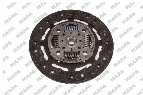 Ford Fiesta 2008-2012 Arası 1.6 Ti Mapa Marka Debriyaj Seti