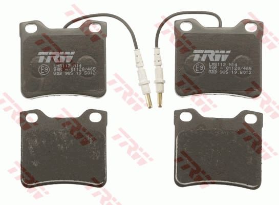 Peugeot 605 1989-1999 Arası 2.1 Turbo Diesel TRW Marka Arka Balata
