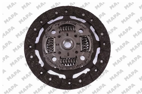 Ford Fiesta 1995-2006 Arası 1.8 D, D 1.8, TD 1.8 Mapa Marka Debriyaj Seti