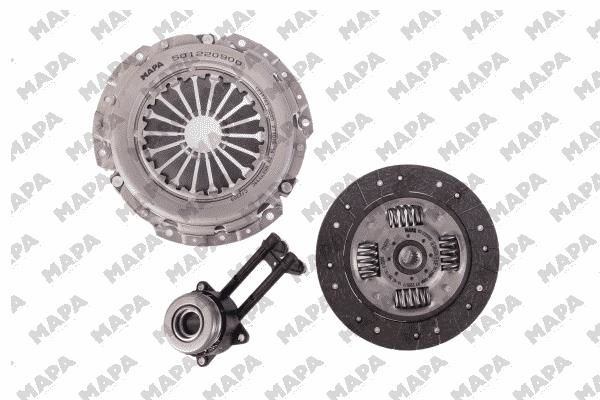 Ford Fiesta 2008-2012 Arası 1.4 TDCi Mapa Marka Debriyaj Seti