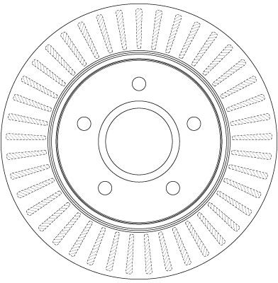 Fiat Freemont 2011-2015 Arası 2.0 JTD 4x4, 2.0 JTD, 3.6 4x4 TRW Marka Ön Fren Diski