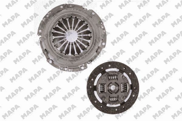 Ford Fiesta 1995-2006 Arası 1.3 i, 1.4 i 16V, 1.25 i 16V, 1.3, 1.4 i Mapa Marka Debriyaj Seti