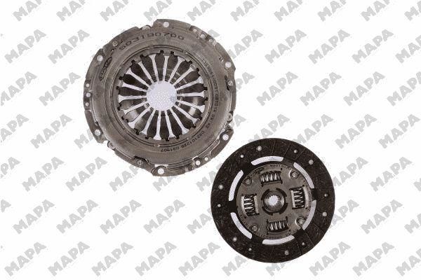 Ford Fiesta 1995-2006 Arası 1.3 i, 1.4 i 16V, 1.25 i 16V, 1.3, 1.4 i Mapa Marka Debriyaj Seti