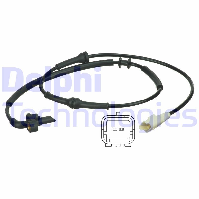 Citroen Berlingo 1996-2011 Arası 1.1 i, 1.4 i Delphi Marka Arka Abs Sensörü