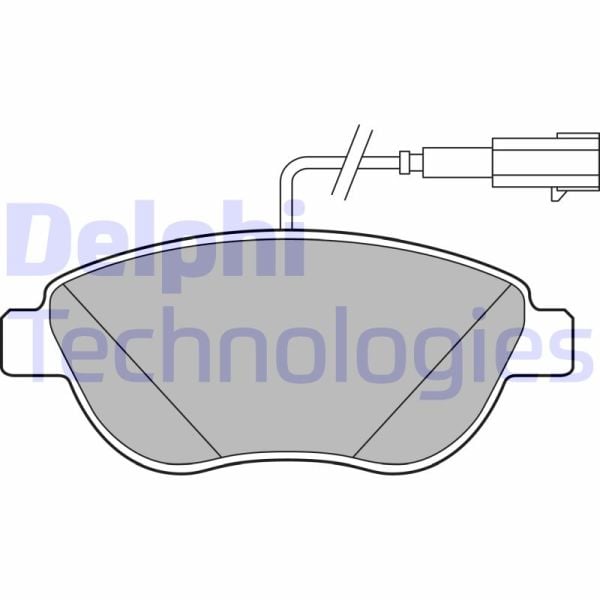 Fiat Punto Evo 2008-2012 Arası 1.3 D Multijet Delphi Marka Ön Balata