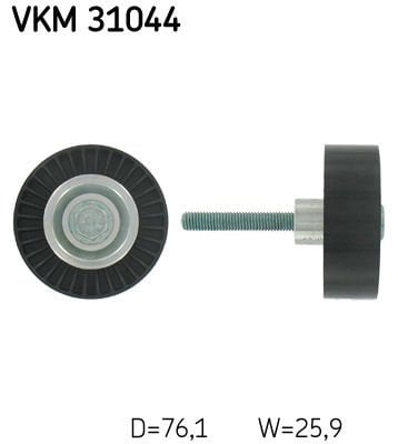 Volkswagen Golf 2011-2016 Arası 1.4 TSI SKF Marka Vantilatör Kayış Gergi Rulmanı
