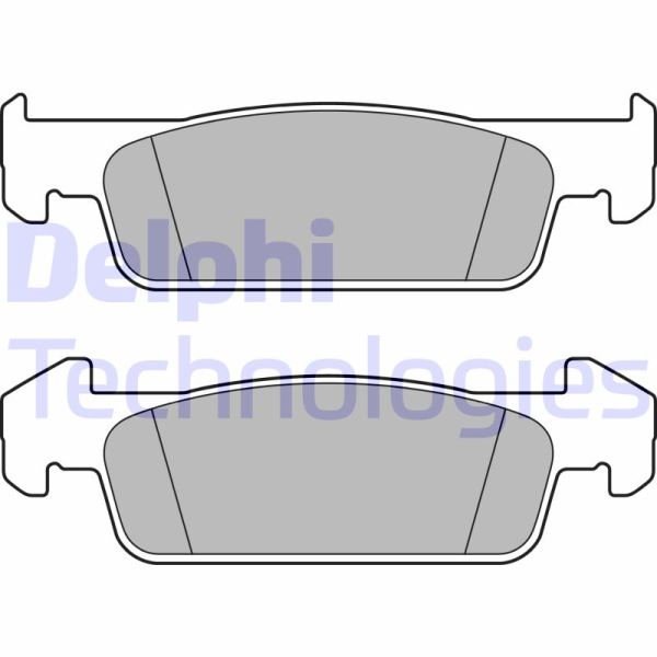Dacia Sandero 2008-2016 Arası 1.5 dCi Delphi Marka Ön Balata