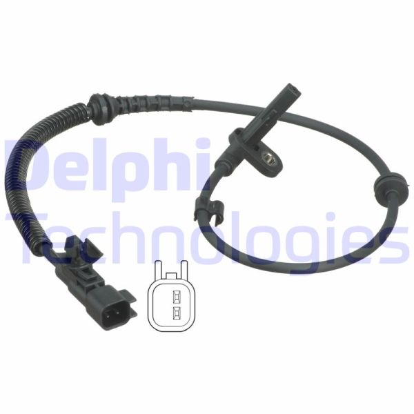 Chevrolet Aveo 2011-2015 Arası 1.2, 1.4, 1.6, 1.3 D Delphi Marka Arka Abs Sensörü
