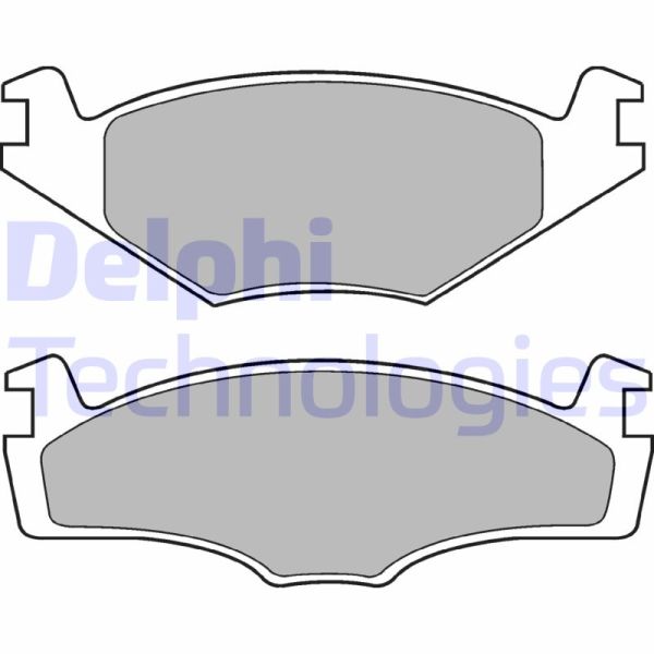 Volkswagen Polo 1981-1994 Arası 1.0 Cat Delphi Marka Ön Balata
