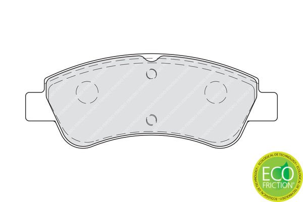 Citroen Berlingo 1996-2011 Arası 1.1 i, 1.4 i, 1.9 D Ferodo Marka Ön Balata