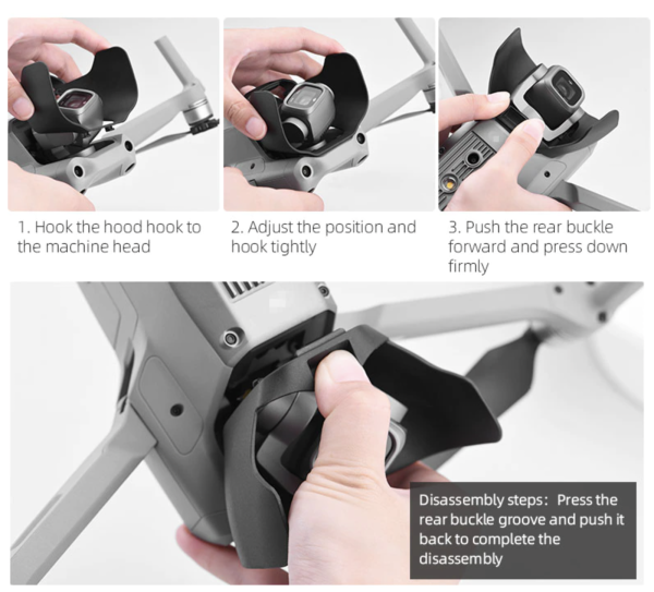 Djı Air 2 / Air 2S Gimbal Koruyucu ve Gölgelik