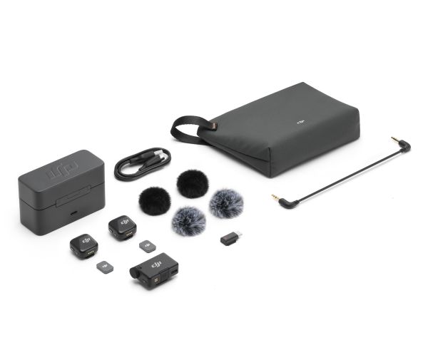 Djı Mic Mini (2TX+1RX+Charging Case)