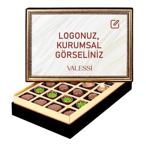 Kişiye Özel Tablo Kutuda Spesiyal Çikolata Orta Boy (300 gr.)