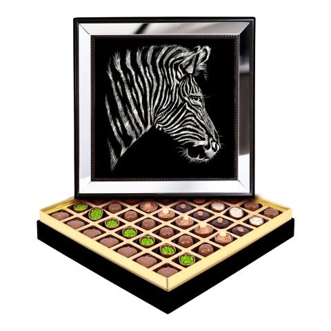Ayna Çerçeveli Zebra Kutusu