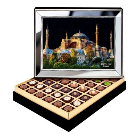 Ayna Çerçeveli Ayasofya Camii Kutusu