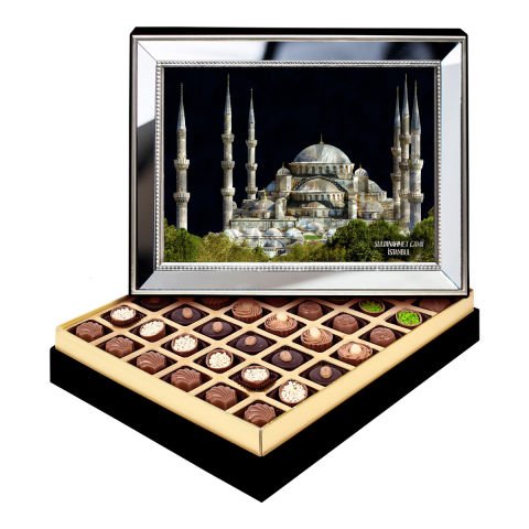 Ayna Çerçeveli Sultanahmet Camii Kutusu