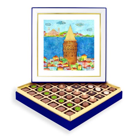 Modern Minyatür Galata Kulesi Kutusu