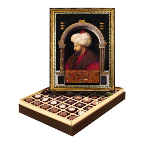 Fatih Sultan Mehmet Çerçeveli Tablo Kutu