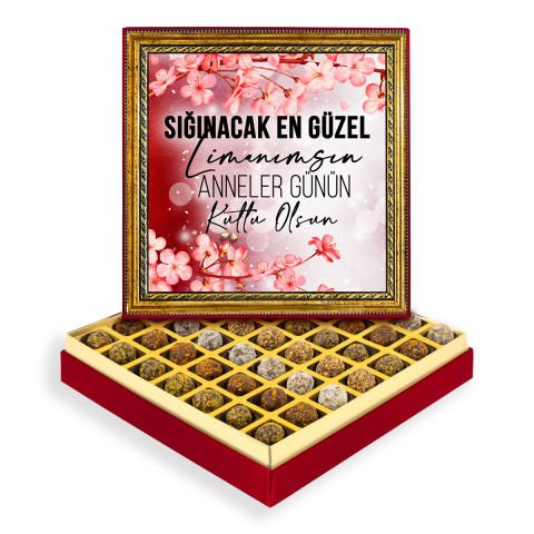 Anne Sevgisi Çerçeveli Tablo Kutuda Şeker İlavesiz Lokma