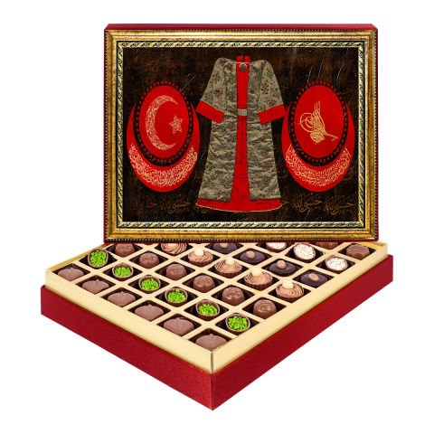 Bayraklı Kaftan Çerçeveli Tablo Kutu