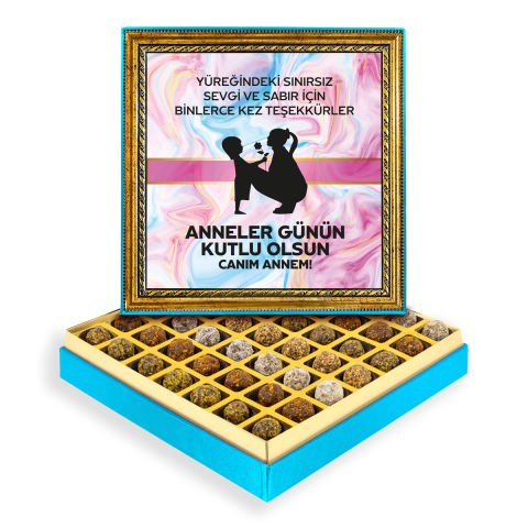 Sonsuz Sevgi Çerçeveli Tablo Kutuda Şeker İlavesiz Lokma
