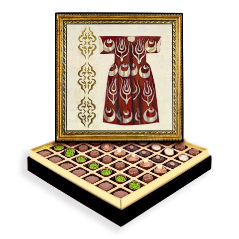Laleli Kaftan Çerçeveli Tablo Kutu