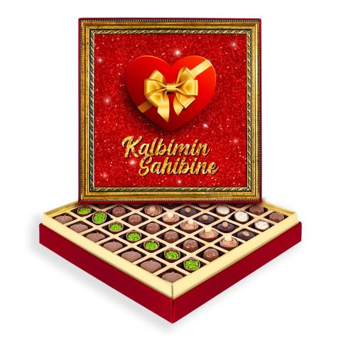 Kalbimin Sahibine Çerçeveli Tablo Kutu