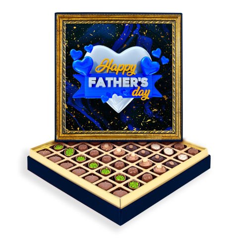 Happy Father's Day Çerçeveli Tablo Kutu