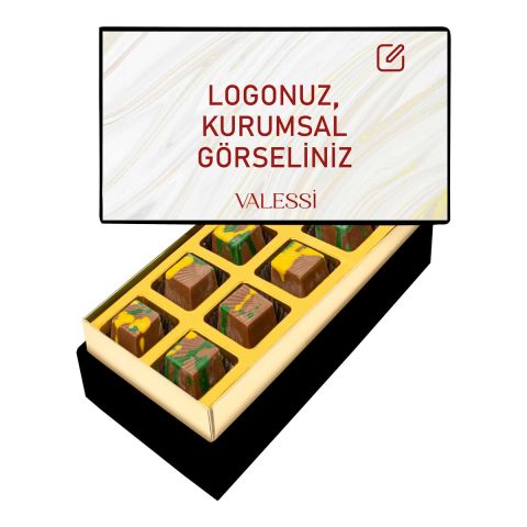 Kişiye Özel Tablo Kutuda Dubai Çikolatası Mini Boy (108 g.)