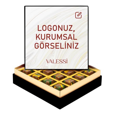 Kişiye Özel Tablo Kutuda Dubai Çikolatası Küçük Boy (192 g.)